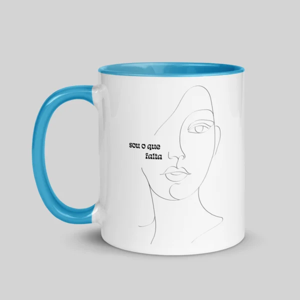 Azul 0.44l Caneca Azul 0.44l