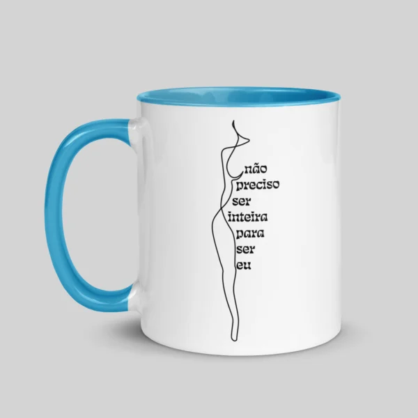 Azul 0.44l Caneca Azul 0.44l