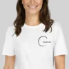 T-shirt Branco Bordado