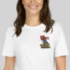 T-shirt Branca Bordado