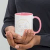 Capa Mãos Caneca Rosa 0.44l