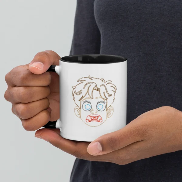 Mãos Caneca Preta 0.44l