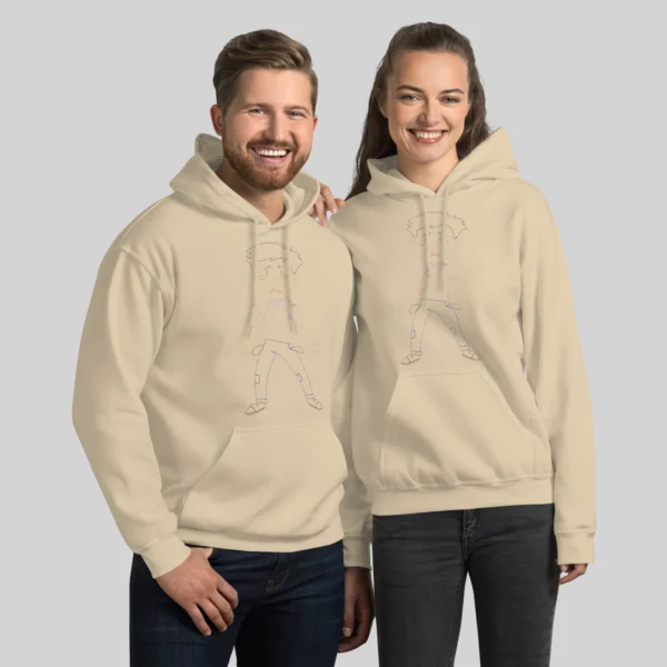 Capa Casal Sweat Bege