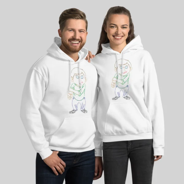 Capa Casal Sweat Branca