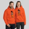 Casal Sweat Laranja DTG e DTF