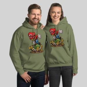 Sweat Verde DTG e DTF