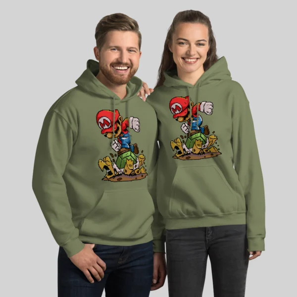 Sweat Verde DTG e DTF