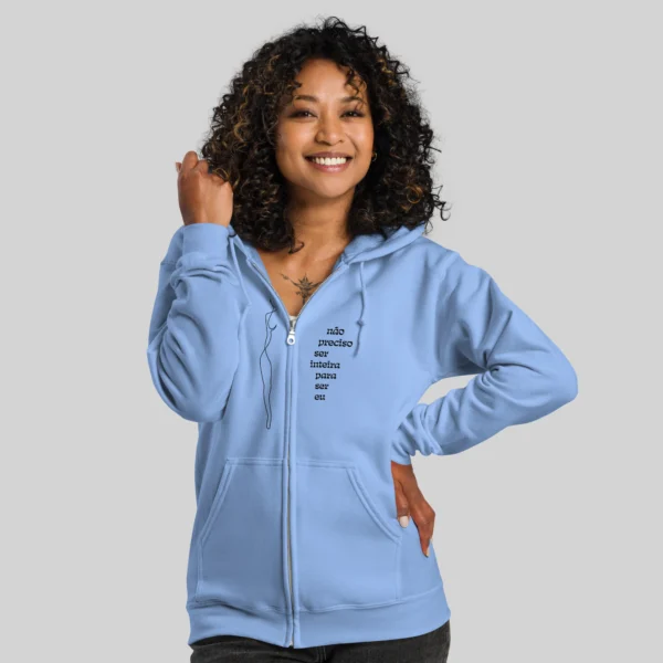 Mulher Casaco Azul DTG