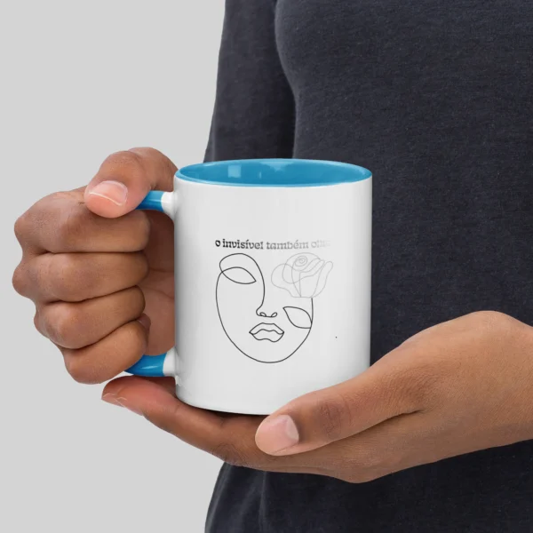 Mãos Caneca Azul 0.44l