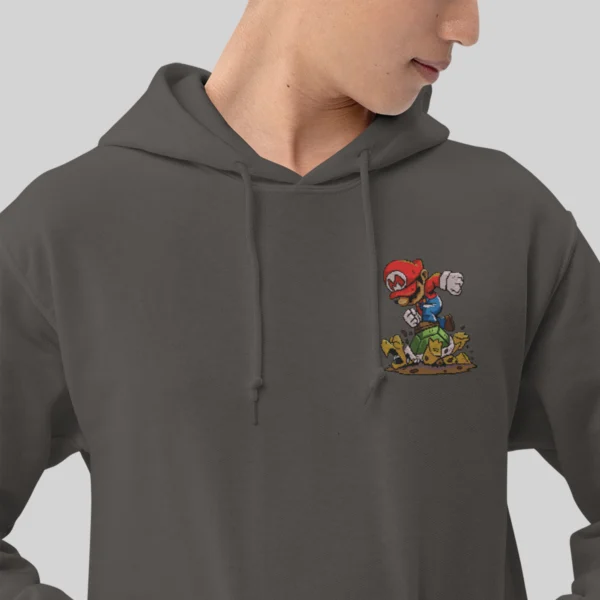 Sweat Cinzenta Bordado