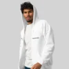 Homem Branco Homem Casaco Branco DTG