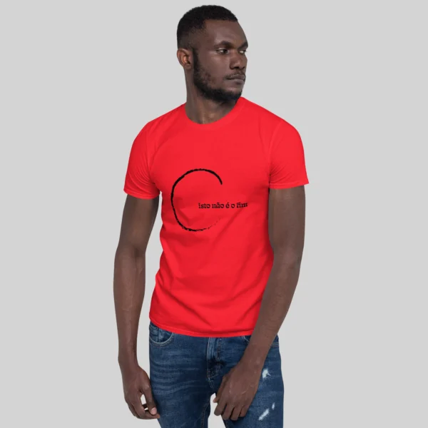 Homem T-shirt Vermelha DTG