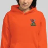 Sweat Laranja Bordado