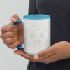 Mão Azu Mãos Caneca 0.59l
