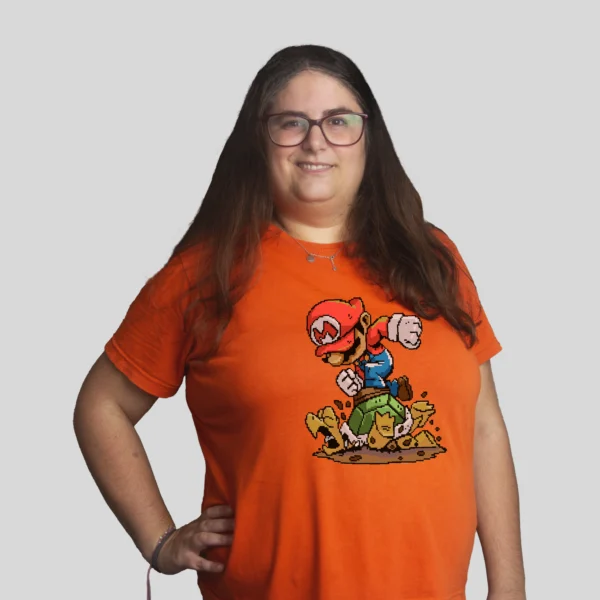 Mariana T-shirt Laranja DTG