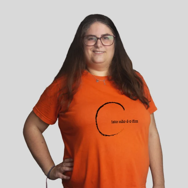 Mariana T-shirt Laranja DTG