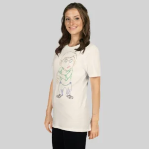 Mulher T-shirt Bege