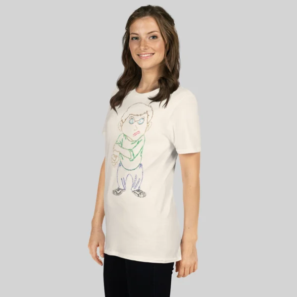 Mulher Bege Mulher T-shirt Bege