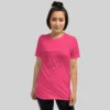 Mulher T-shirt Rosa