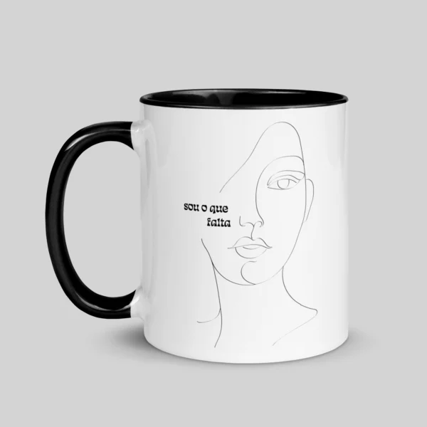 Preta 0.44l Caneca Preta 0.44l