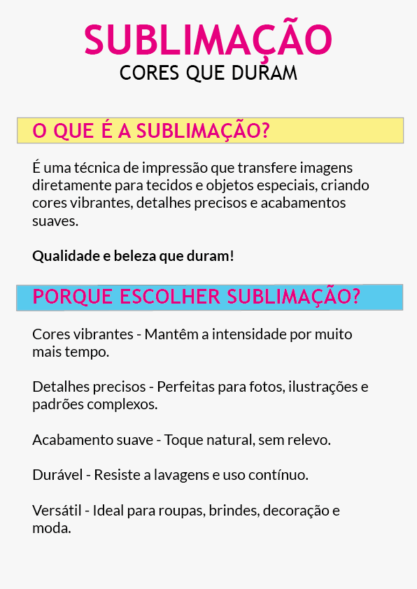 Sublimação