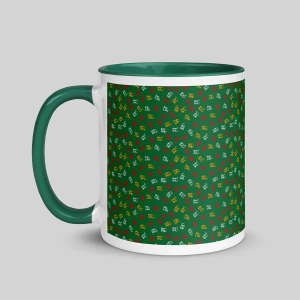Verde 0.44l Caneca Verde Sublimação