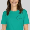 T-shirt Verde Bordado