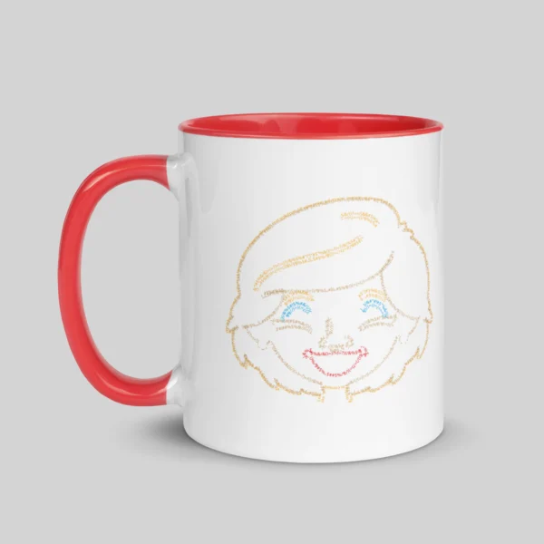 Vermelho 0.44l Caneca Vermelha 0.44l