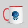 Vermelho 0.44l Caneca Vermelha Sublimação