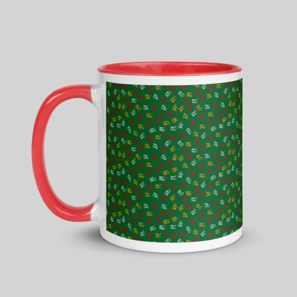 Vermelho 0.44l Caneca Vermelha Sublimação