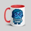 Vermelho 0.59l Caneca Vermelha Sublimação