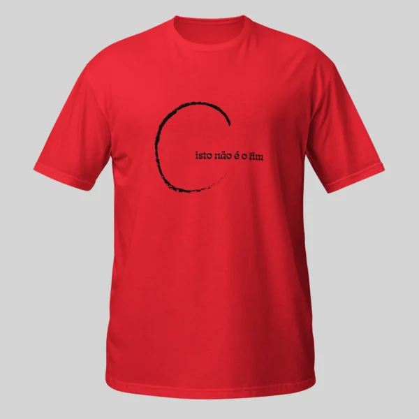 T-shirt Vermelho DTG